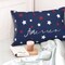 12x20, Set of 2 Blue Red Stars Pillow Covers for 4th of July Decorations